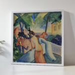 Begrussung Thunersee 1913 August Macke 5 mockup