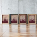 Bell Hill 1923 Fujimori Shizuo framed posters mockup