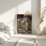 Berghaus mit Gewitterwolke Alphutte bei Gewitter 1917 Ernst Ludwig Kirchner 4 mockup