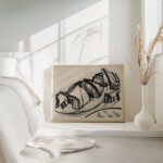 Berglandschaft August Babberger 4 mockup