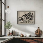 Berglandschaft August Babberger 6 mockup