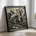 Berglandschaft im Bergell August Babberger 4 mockup