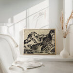 Berglandschaft im Bergell. August Babberger 4 mockup