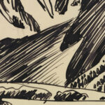 Berglandschaft im Bergell. August Babberger 8 mockup