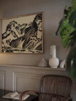 Berglandschaft im Bergell. August Babberger video mockup