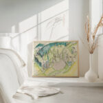 Berglandschaft mit Tannen 1919 Ernst Ludwig Kirchner 4 mockup