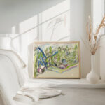 Berglandschaft von Clavadel Circa 1925 Ernst Ludwig Kirchner 4 mockup