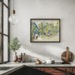 Berglandschaft von Clavadel Circa 1925 Ernst Ludwig Kirchner 6 mockup