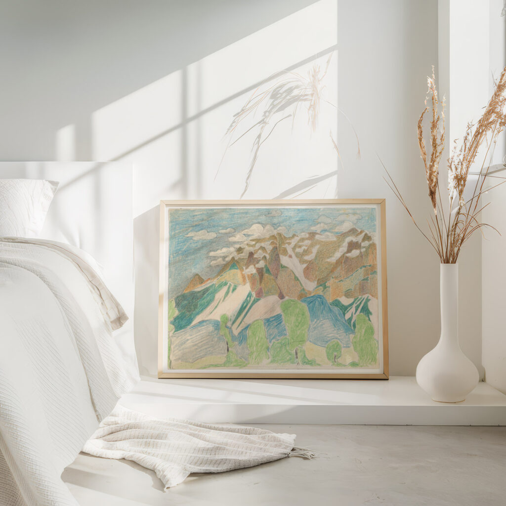 Berglandschap 1936 Reijer Stolk 4 mockup