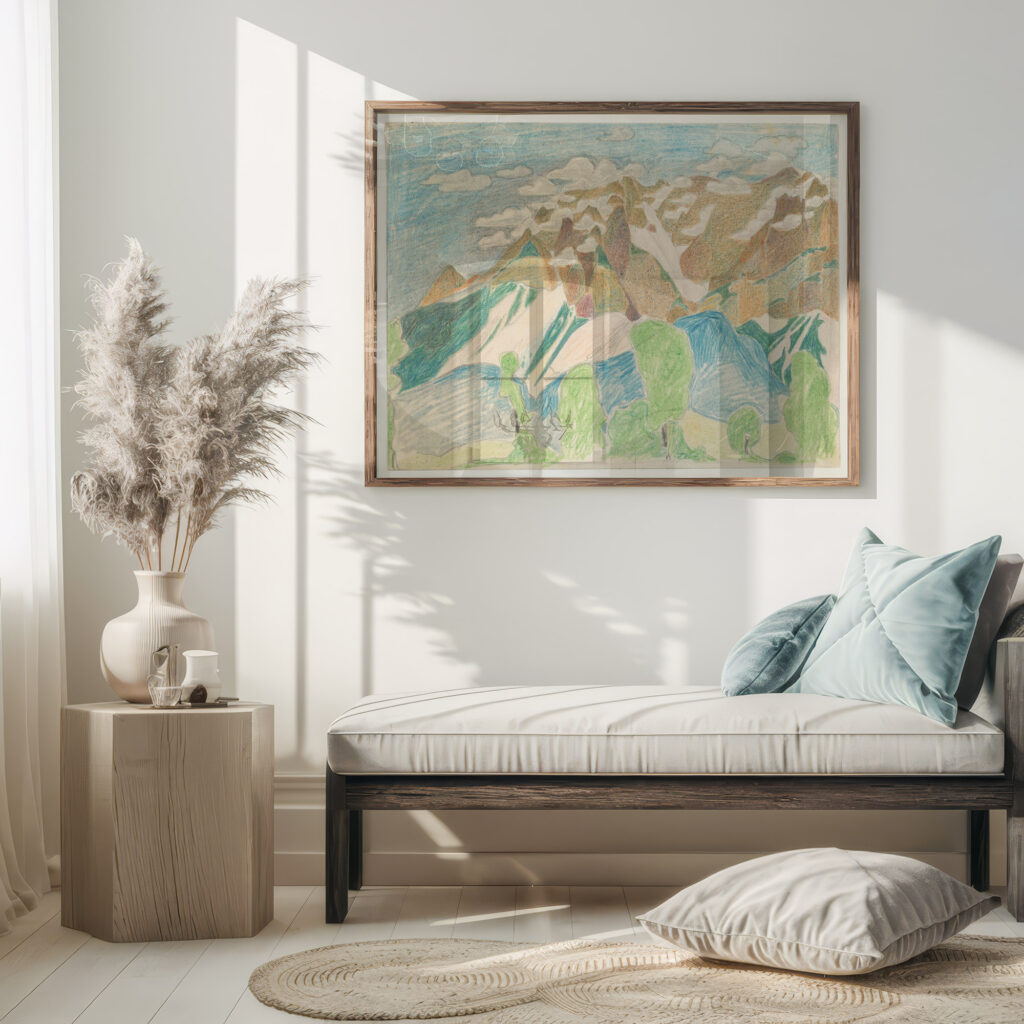 Berglandschap 1936 Reijer Stolk 5 mockup