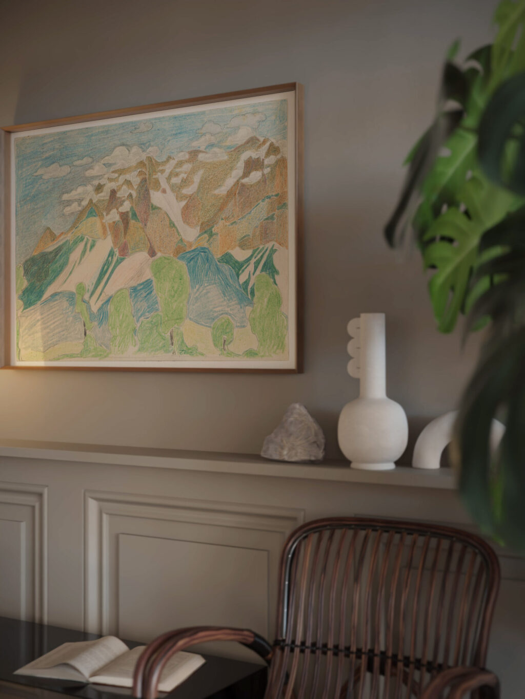 Berglandschap 1936 Reijer Stolk video mockup