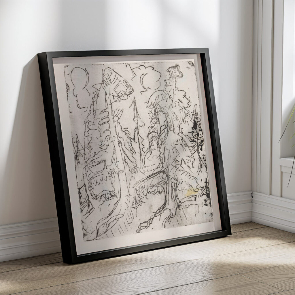 Bergtannen 1920 Ernst Ludwig Kirchner 4 mockup