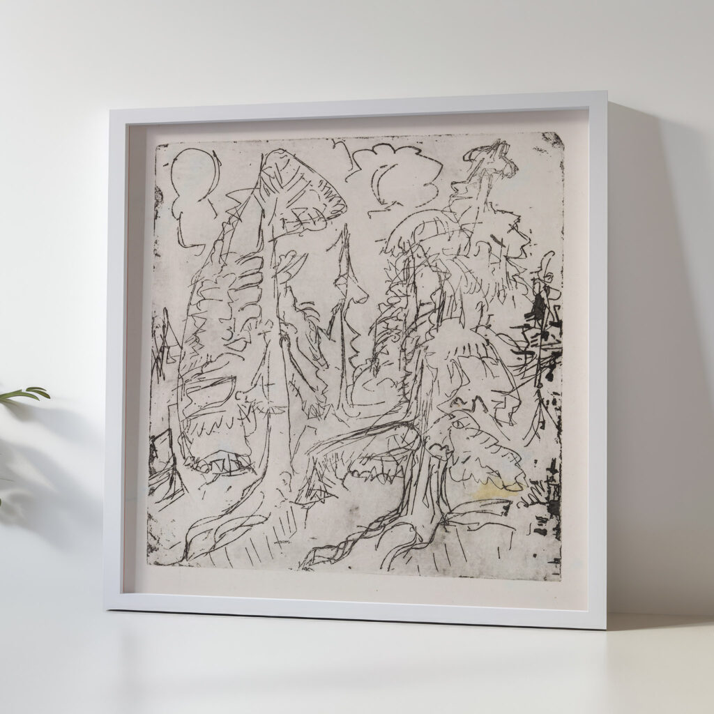 Bergtannen 1920 Ernst Ludwig Kirchner 5 mockup