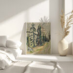 Bergtannen und Weg ca 1918 Ernst Ludwig Kirchner 4 mockup