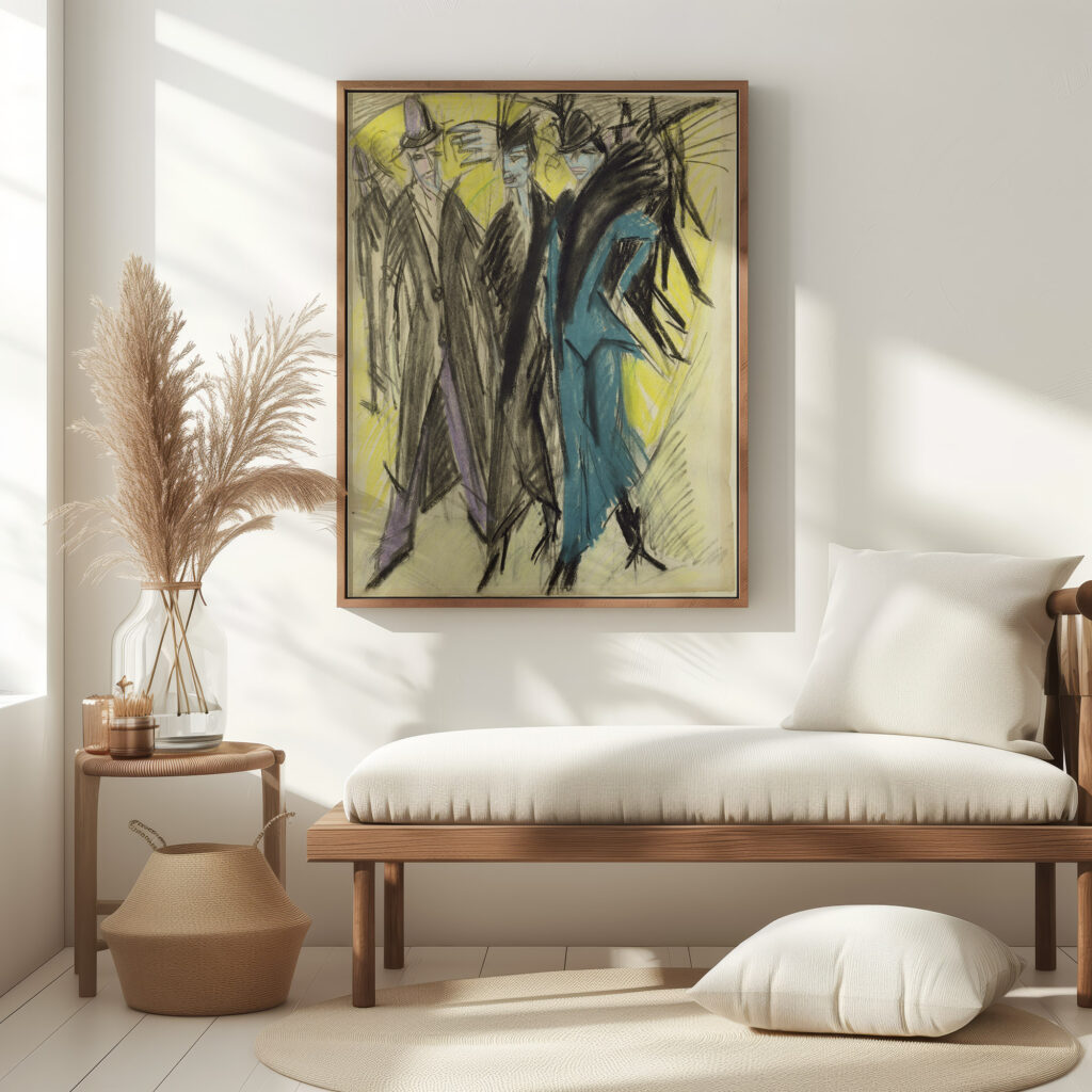 Berlin Street Scene ca. 1914 Ernst Ludwig Kirchner 5 mockup