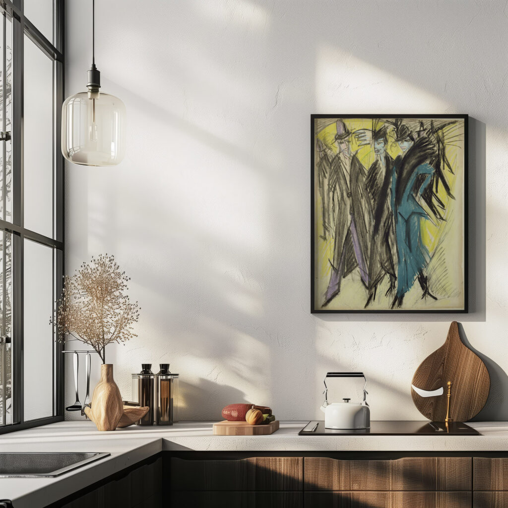 Berlin Street Scene ca. 1914 Ernst Ludwig Kirchner 6 mockup