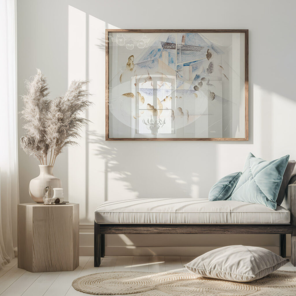 Bermuda Masts and Foliage 1917 Charles Demuth 5 mockup