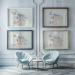 Bermuda No. 4 1917 Charles Demuth framed posters mockup