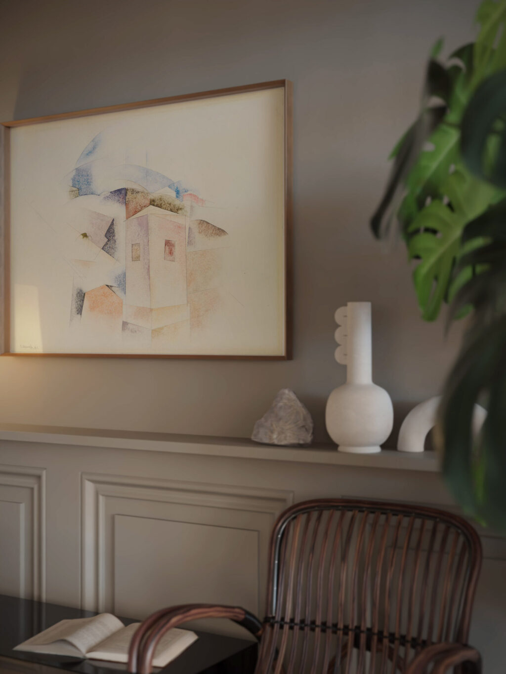 Bermuda No. 4 1917 Charles Demuth video mockup