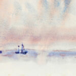 Bermuda Sky and Sea with Boats circa 1917 Charles Demuth 8 mockup