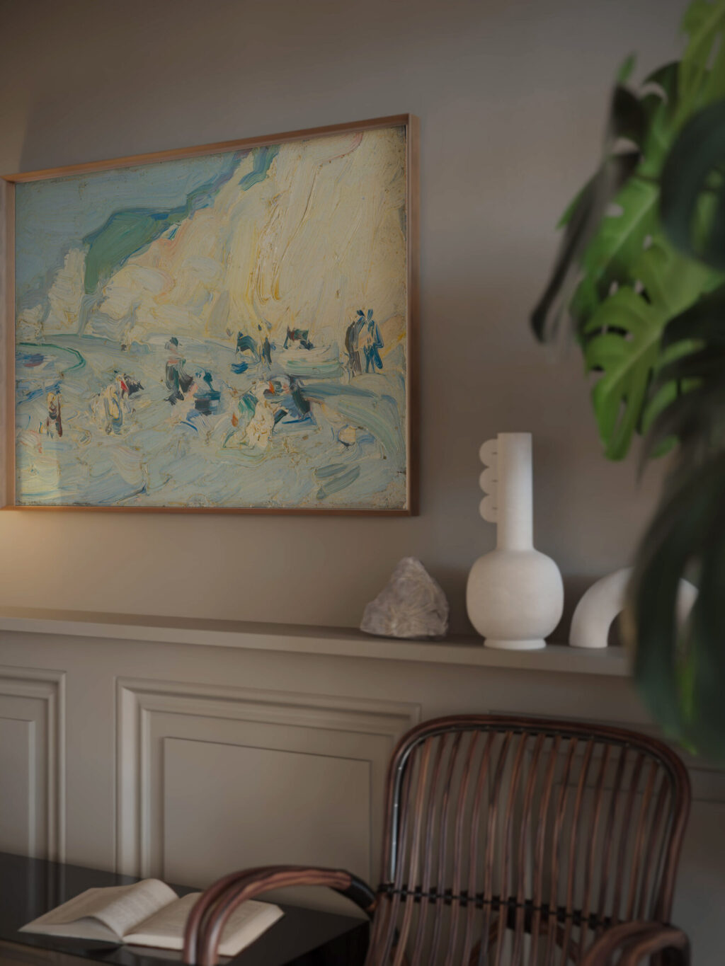 Berneval France 1904 Samuel John Peploe video mockup