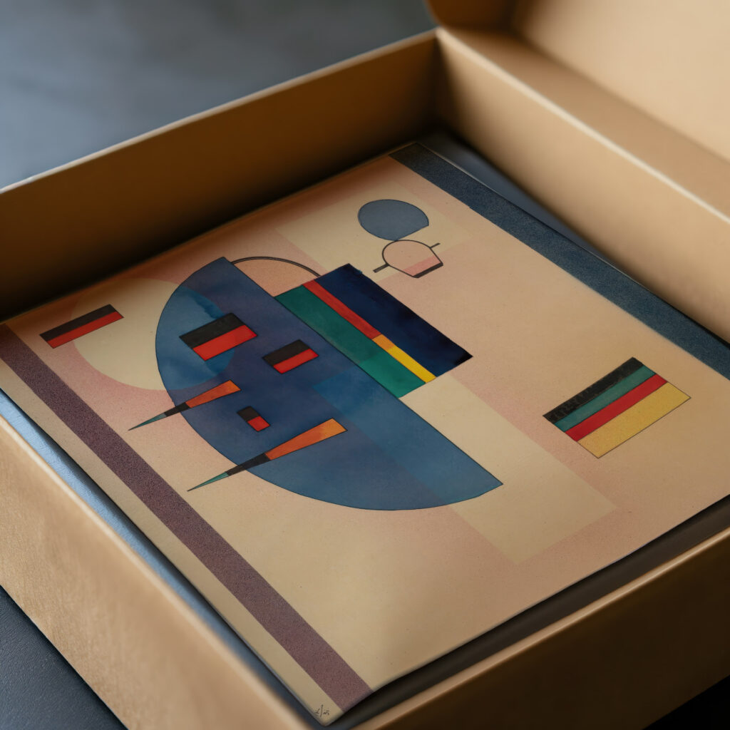 Beruhigt Calmed 1931 Wassily Kandinsky video mockup
