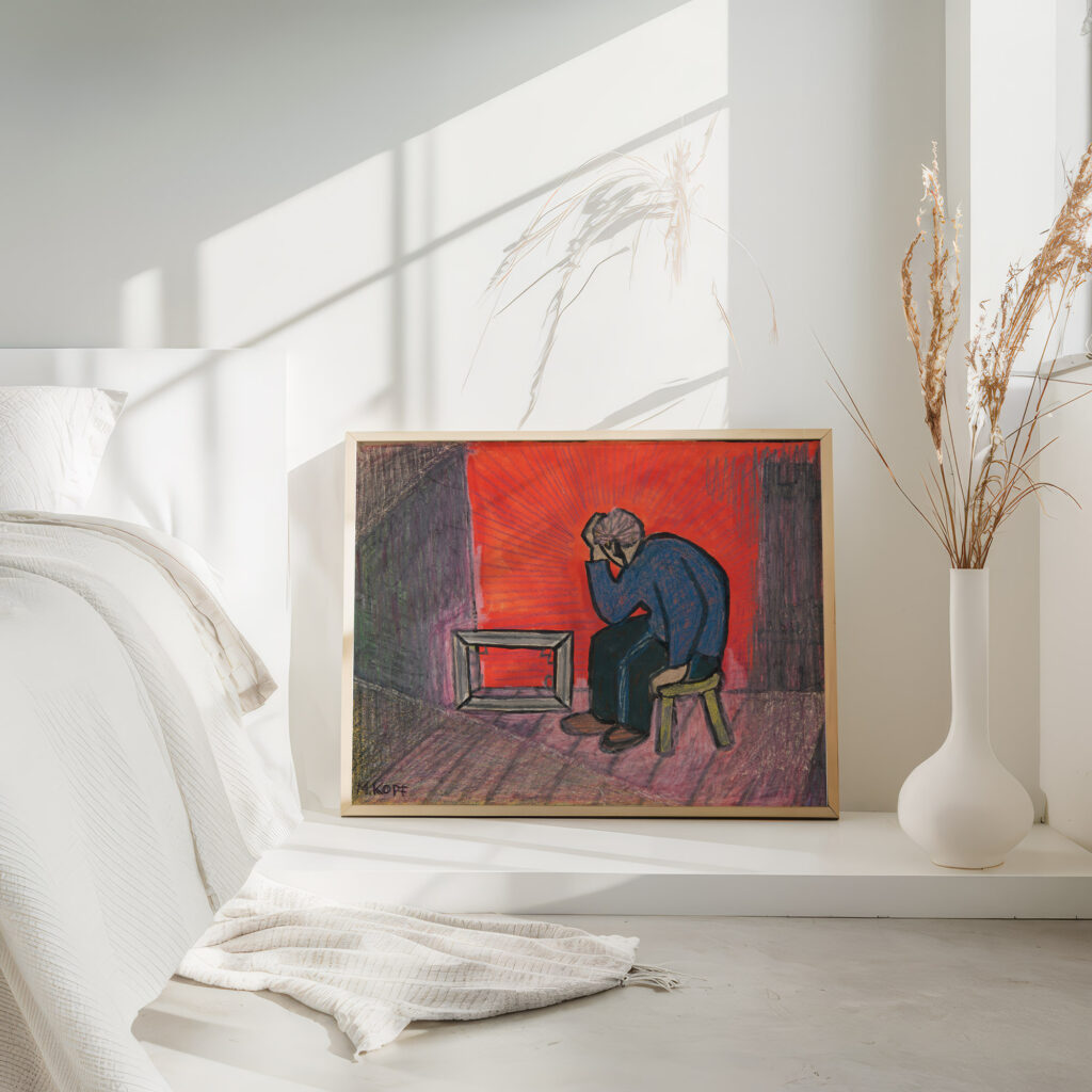 Biada artyscie biada i bieda po stokroc biada 1948 Marian Kopf 4 mockup