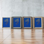 Bildnis eines Asiaten Portrait of an Oriental 1924 Paul Klee framed posters mockup