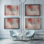 Bird Landscape 1925 Paul Klee framed posters mockup