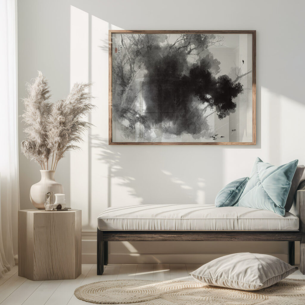 Birds at Roost 1937 Takeuchi Seiho 5 mockup