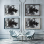 Birds at Roost 1937 Takeuchi Seiho framed posters mockup