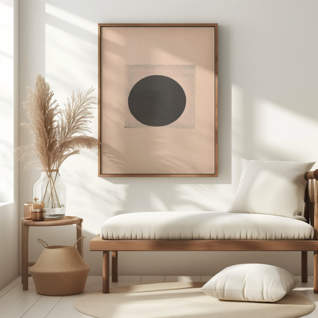 Black Circle 1916 Kazimir Malevich 5 mockup