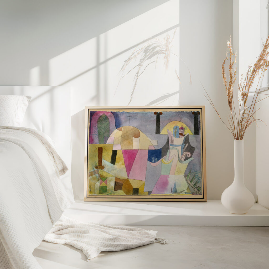 Black Columns in a Landscape 1919 Paul Klee 4 mockup