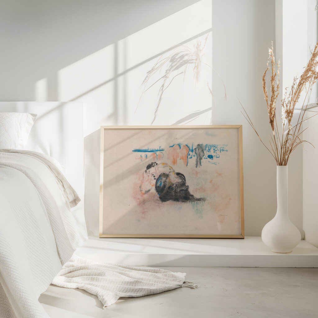 Black Man and Blue Horizon Jules Schmalzigaug 4 mockup