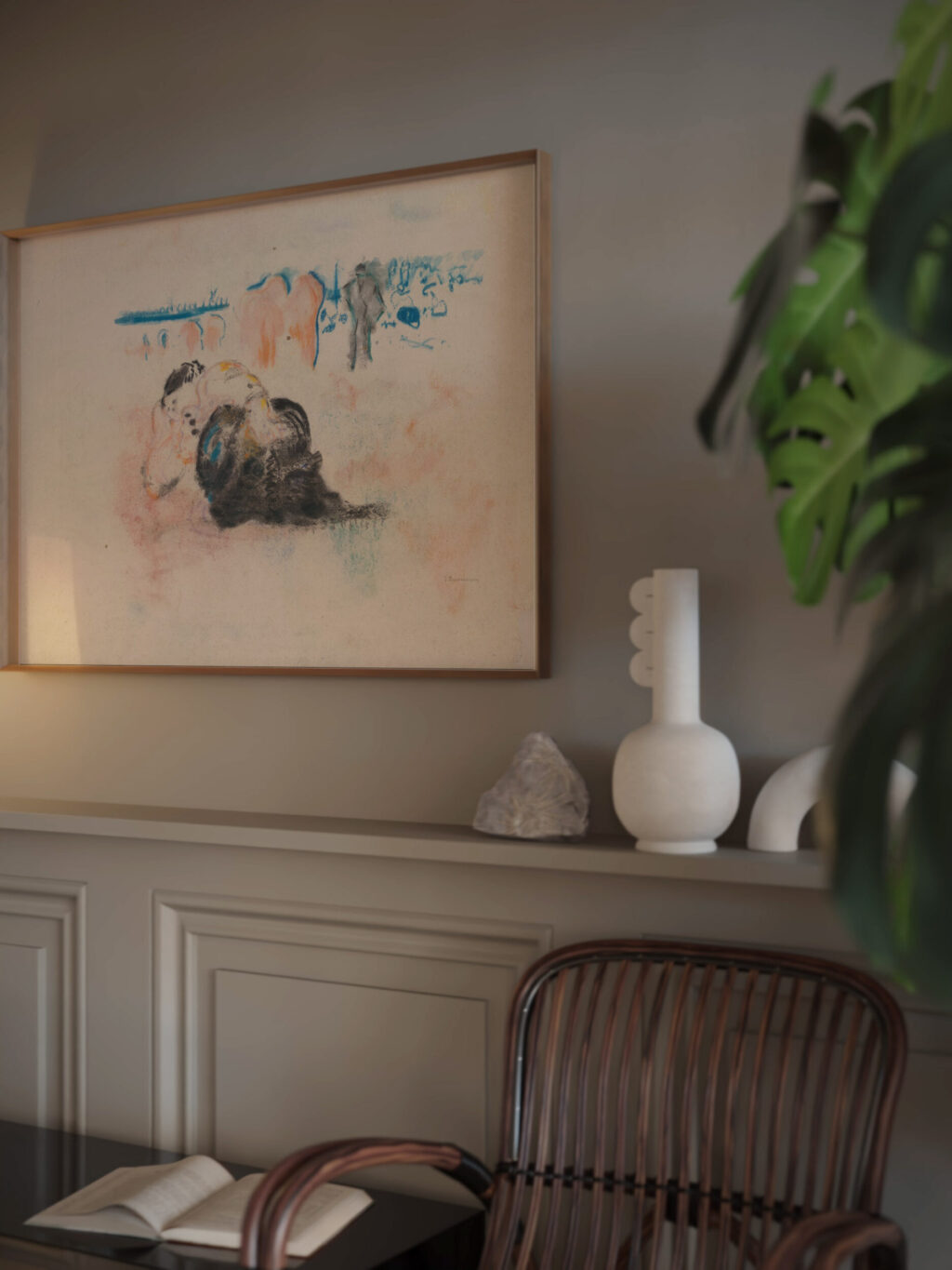 Black Man and Blue Horizon Jules Schmalzigaug video mockup