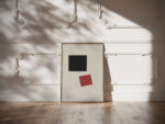 Black Square and Red Square 1915 Kazimir Malevich video mockup