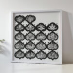 Blad met zeventien vignetten met verbeeldingen van de twaalf maanden en bloemen met meisjesgezichten 1830 Eugen Napoleon Neureuther 5 mockup