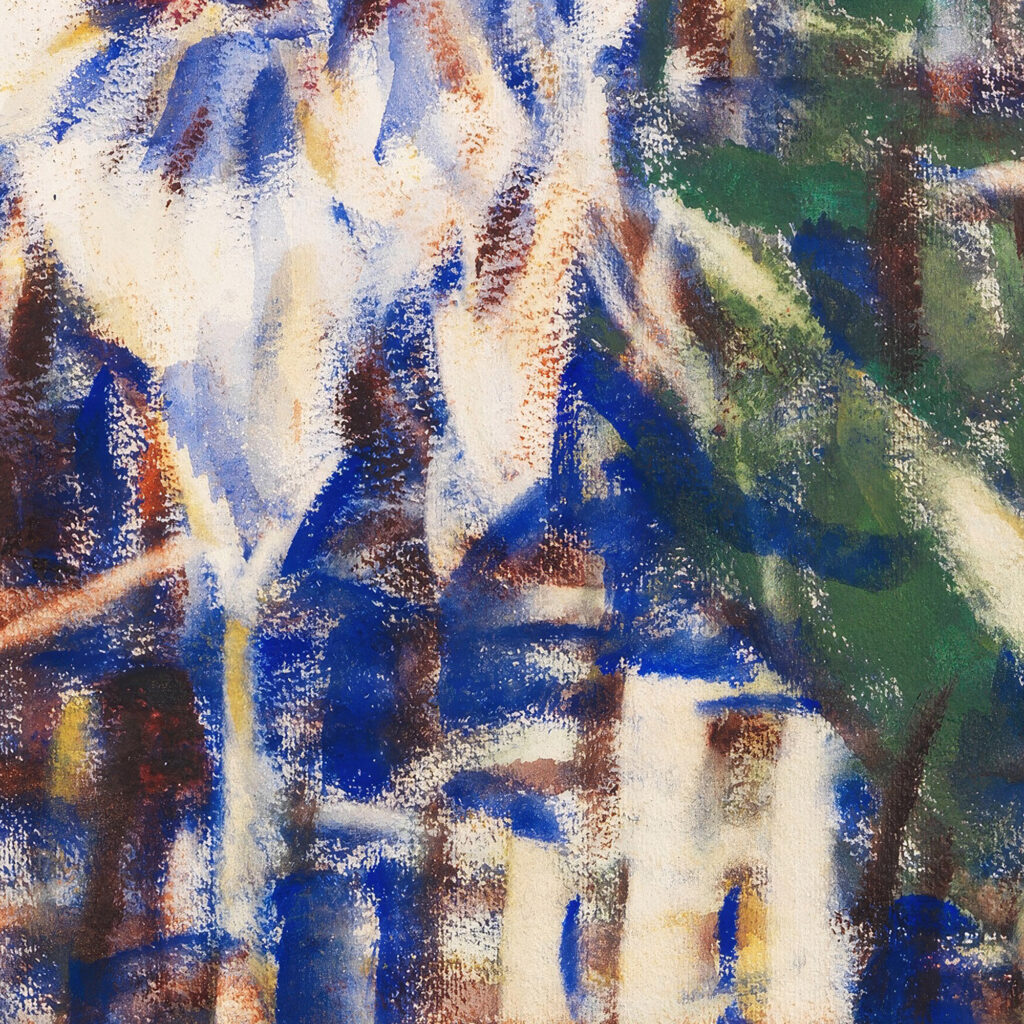 Blaue Magnolie 1929 Christian Rohlfs 8 mockup