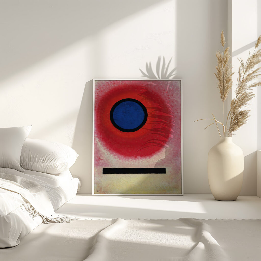 Blauer Kreis No. 2 Cercle Bleu Ii 1925 Wassily Kandinsky 4 mockup