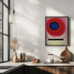 Blauer Kreis No. 2 Cercle Bleu Ii 1925 Wassily Kandinsky 6 mockup