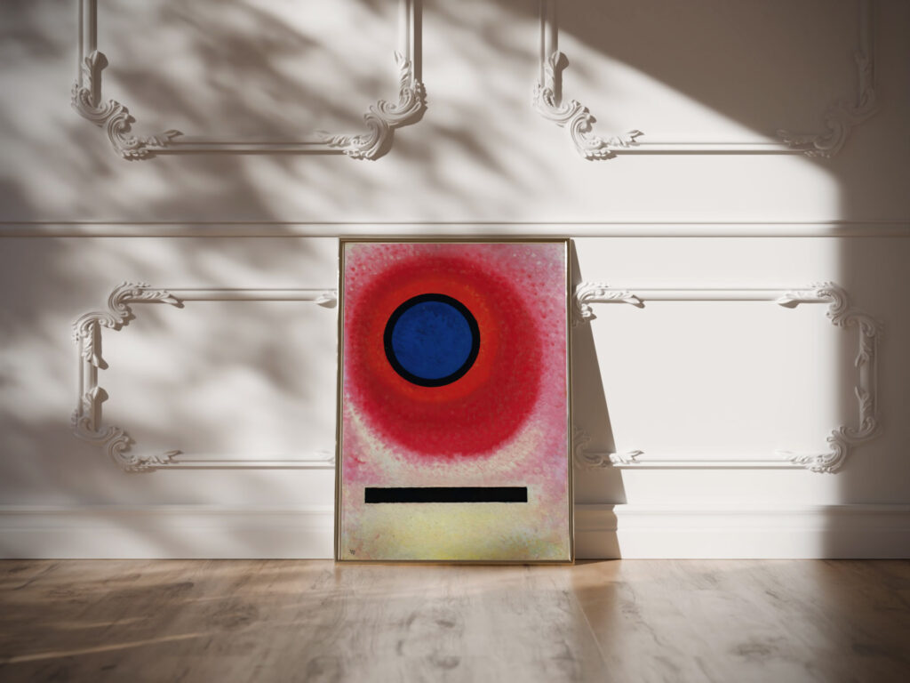 Blauer Kreis No. 2 Cercle Bleu Ii 1925 Wassily Kandinsky video mockup