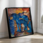 Blaues Pferd 1915 Alexej von Jawlensky 4 mockup