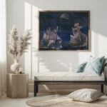 Blauwe marine Arie Van de Giessen 5 mockup