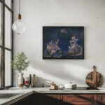 Blauwe marine Arie Van de Giessen 6 mockup