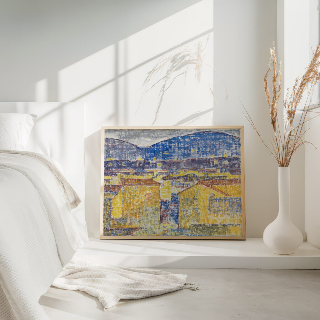 Blick auf Florenz 1911 August Babberger 4 mockup