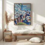 Blick uber das Gental 1918 August Babberger 5 mockup