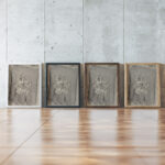 Bloem 1874 Carel Adolph Lion Cachet framed posters mockup