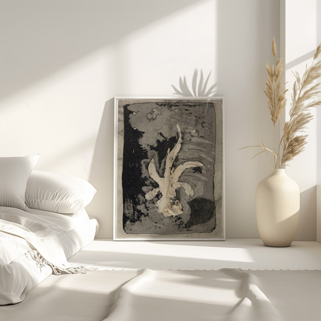 Bloem orchidee 1874 – 1945 Carel Adolph Lion Cachet 4 mockup