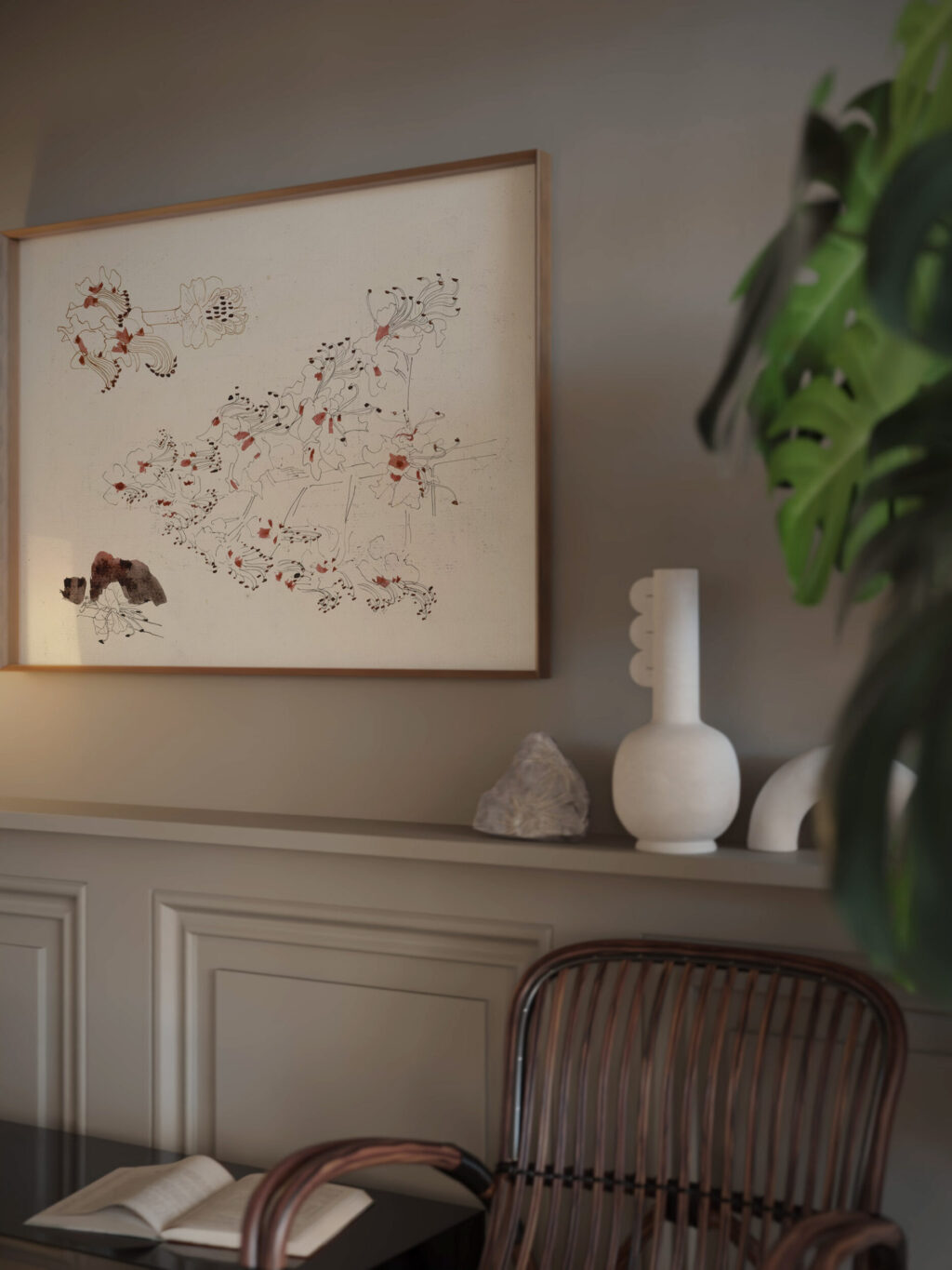 Bloemen 1896 Carel Adolph Lion Cachet video mockup