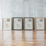 Bloemen 1906 Reijer Stolk framed posters mockup